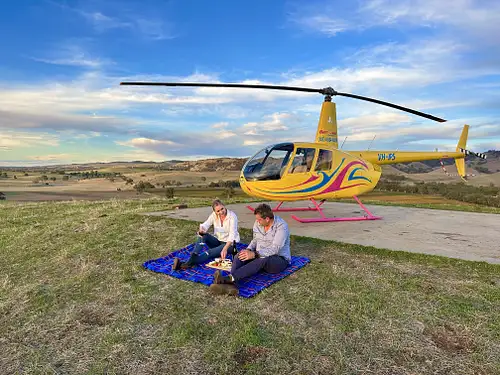 Barossa Valley Romantic Scenic Flight and Couples Picnic